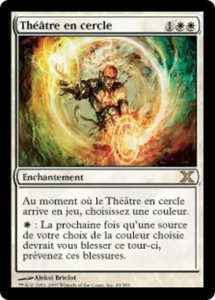 Théâtre en cercle, carte Magic 10E 49 — extension Dixième édition