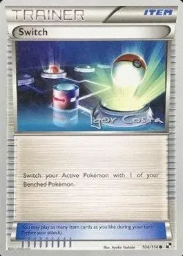 Switch, Pokémon card WCD12 104-4 — World Championship Decks 2012 set