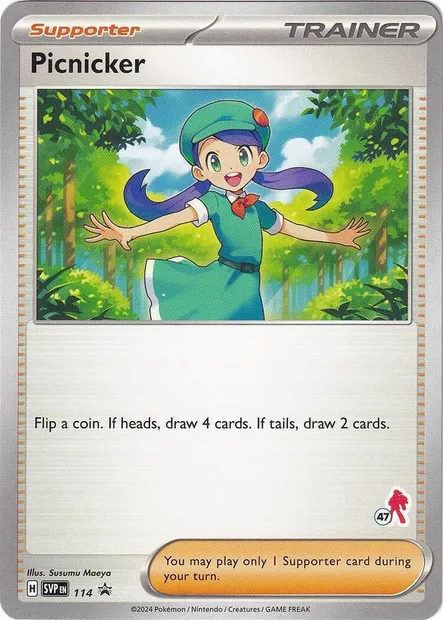 Picnicker, Pokémon card BA24 114-47 — Battle Academy 2024 set