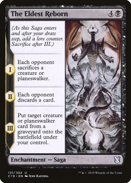 The Eldest Reborn, Magic card C19 131 — Commander 2019 set