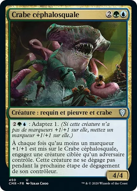 Crabe céphalosquale, carte Magic CMR 450 — extension Commander Legends