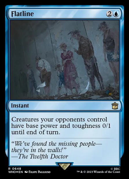 Flatline, Magic card WHO 648 — Doctor Who set