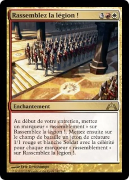 Rassemblez la légion !, carte Magic GTC 142 — extension Insurrection