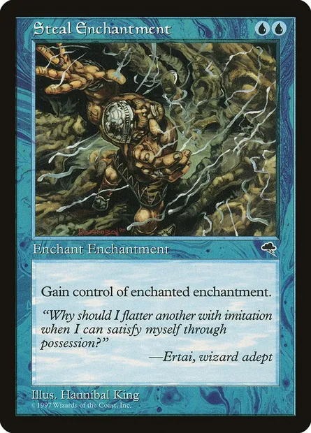 Vol d'enchantement, carte Magic TMP 90 — extension Tempête