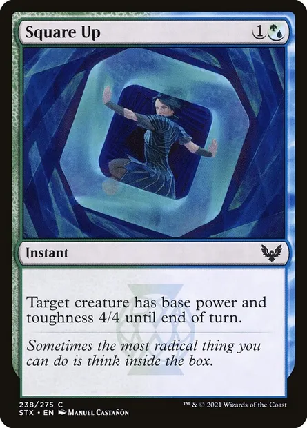 Square Up, Magic card STX 238 — Strixhaven: School of Mages set