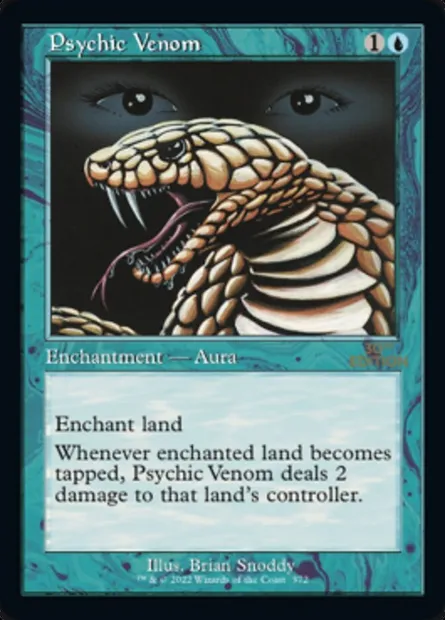 Psychic Venom, Magic card 30A 372 — 30th Anniversary Edition set