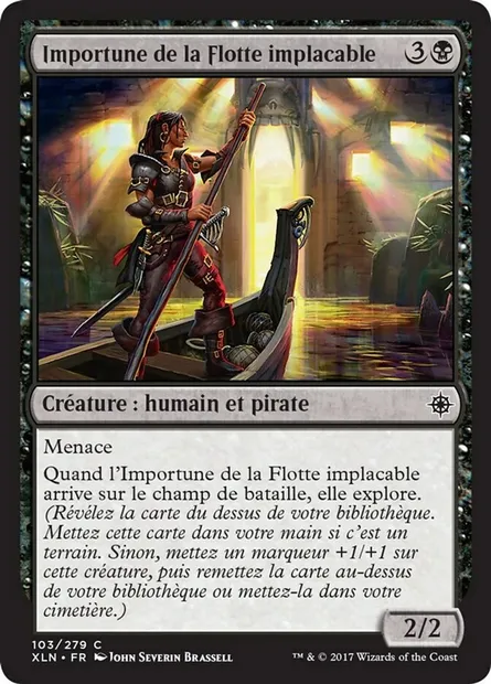 Importune de la Flotte implacable, carte Magic XLN 103 — extension Ixalan
