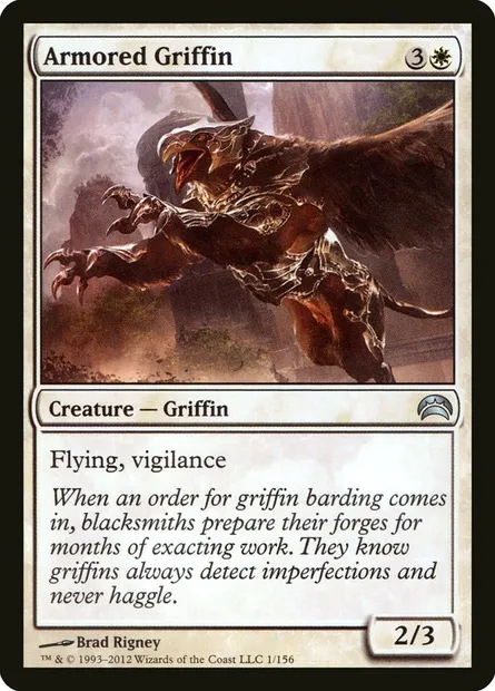 Armored Griffin, Magic card PC2 1 — Planechase 2012 set