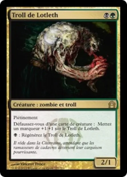 Troll de Lotleth, carte Magic RTR 177 — extension Retour à Ravnica