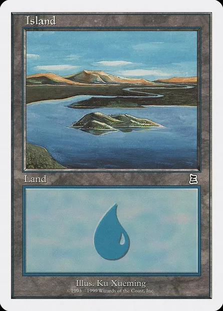 Island, Magic card BRB 112 — Battle Royale Box Set set