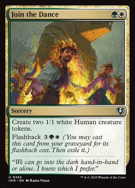 Join the Dance, Magic card INR 242 — Innistrad Remastered set