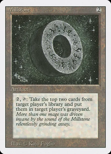 Meule, carte Magic 3ED 265 — extension Revised Edition