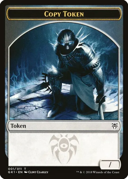 Copy // Horror, Magic card TGK1 1 — GRN Guild Kit Tokens set