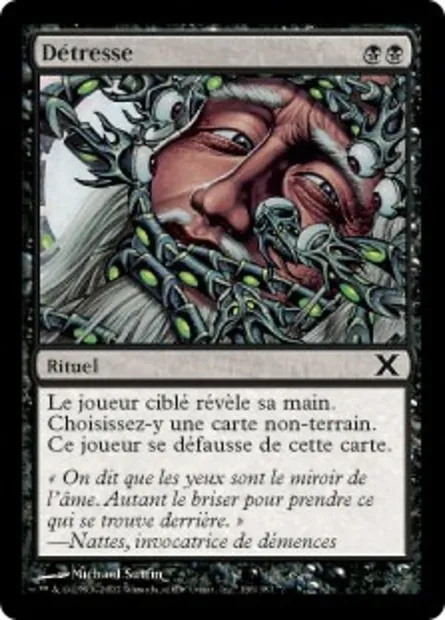 Détresse, carte Magic 10E 136 — extension Dixième édition