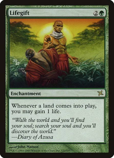Lifegift, Magic card BOK 132 — Betrayers of Kamigawa set