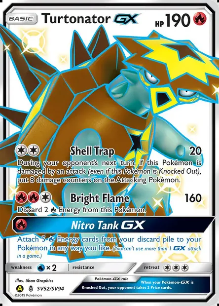 Boumata-GX, carte Pokémon SMA SV52 — extension Destinées Occultes Coffre Étincelant