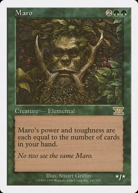 Maro, Magic card 6ED 241 — Classic Sixth Edition set