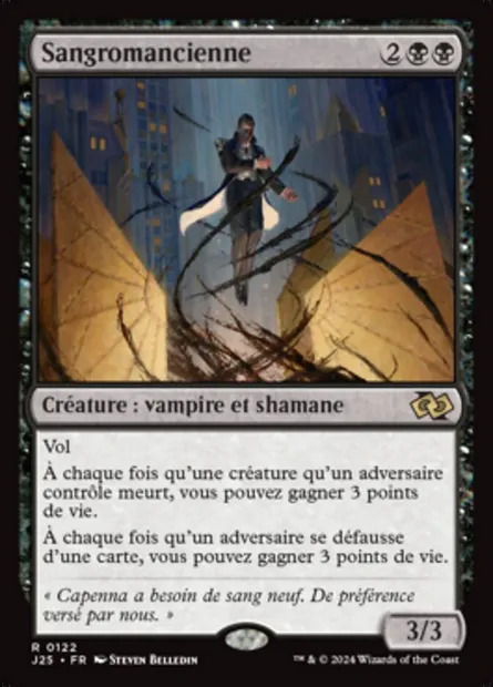 Sangromancienne, carte Magic J25 122 — extension Foundations Jumpstart