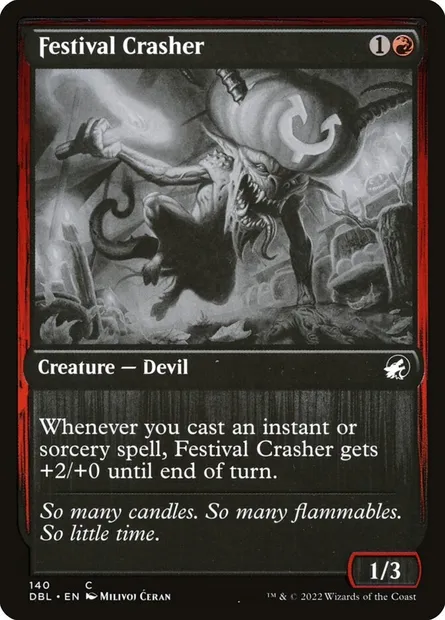 Festival Crasher, Magic card DBL 140 — Innistrad: Double Feature set