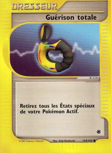 Guérison totale, carte Pokémon EX 154 — extension Expedition