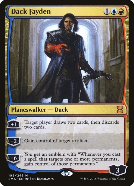 Dack Fayden, carte Magic EMA 199 — extension Eternal Masters