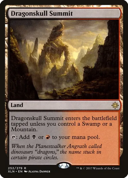 Dragonskull Summit, Magic card XLN 252 — Ixalan set