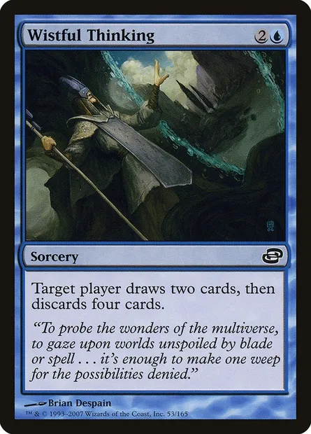Wistful Thinking, Magic card PLC 53 — Planar Chaos set