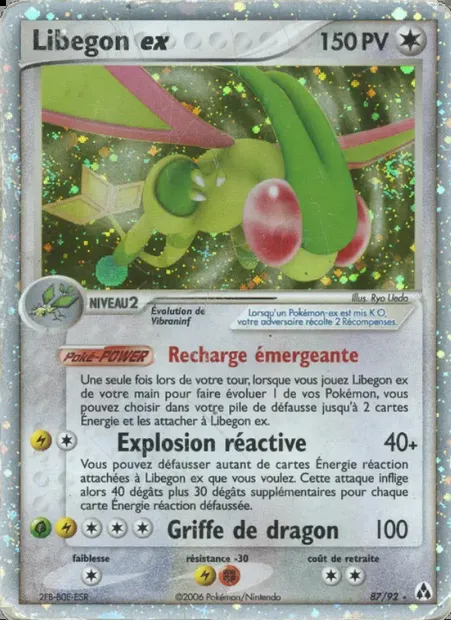 Libegon ex, carte Pokémon LM 87 — extension EX Créateurs de légendes