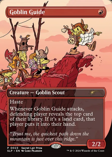 Goblin Guide, Magic card SLP 23 — Secret Lair Promo set