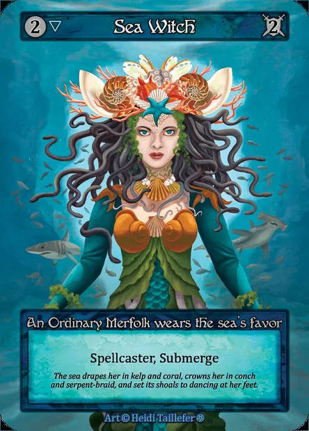 Sea Witch, carte Sorcery GOT 164 — extension Gothic