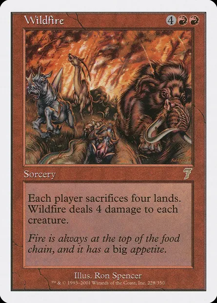 Wildfire, Magic card 7ED 228 — Seventh Edition set