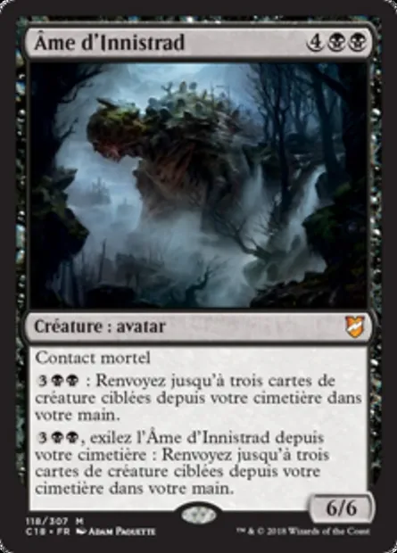 Âme d'Innistrad, carte Magic C18 118 — extension Commander 2018