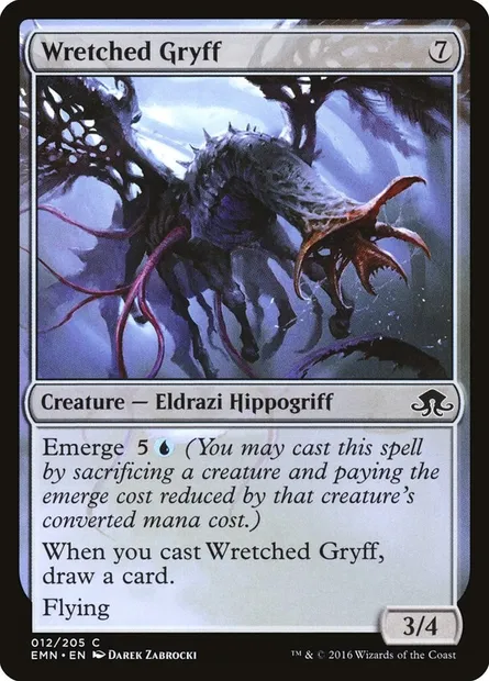Wretched Gryff, Magic card EMN 12 — Eldritch Moon set
