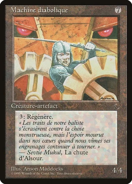 Diabolic Machine, Magic card REN 129 — Renaissance set