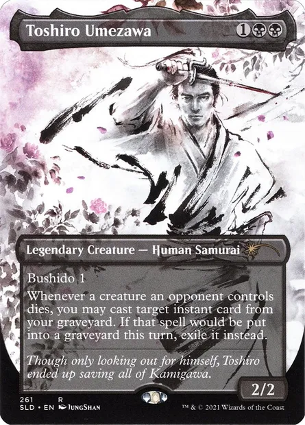 Toshiro Umezawa, Magic card SLD 261 — Secret Lair Drop set