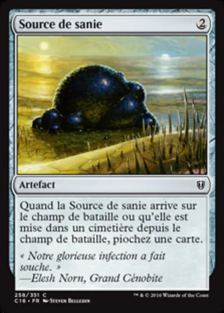 Source de sanie, carte Magic C16 258 — extension Commander 2016