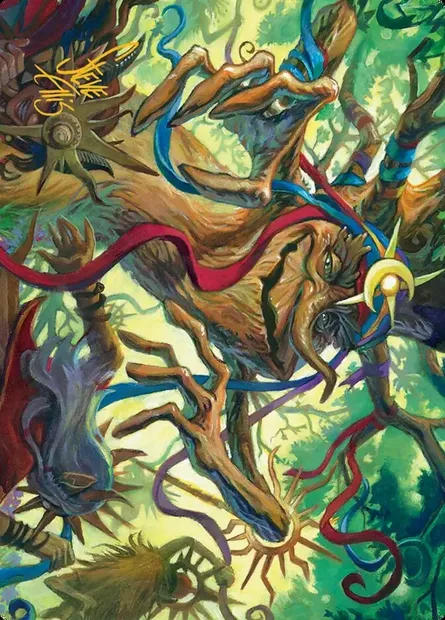 Sun-Dappled Celebrant // Sun-Dappled Celebrant, Magic card AECL 5 — Lorwyn Eclipsed Art Series set
