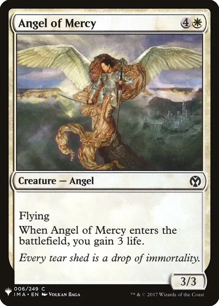 Ange de miséricorde, carte Magic PLST IMA-6 — extension The List