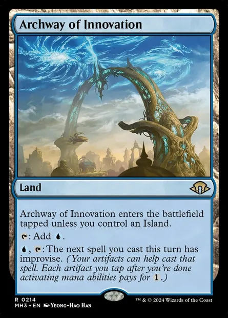 Archway of Innovation, Magic card MH3 214 — Modern Horizons 3 set