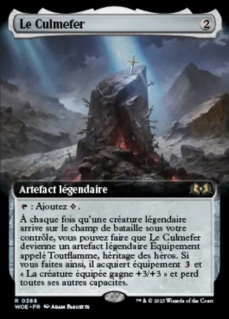 Le Culmefer, carte Magic WOE 368 — extension Wilds of Eldraine