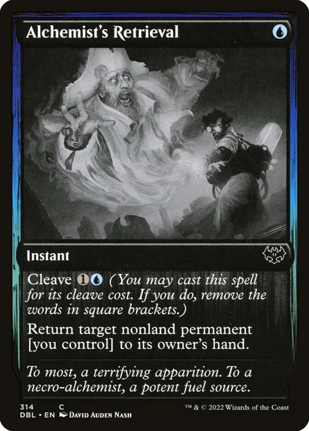 Alchemist's Retrieval, Magic card DBL 314 — Innistrad: Double Feature set