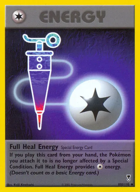 Full Heal Energy, Pokémon card LC 100 — Legendary Collection set
