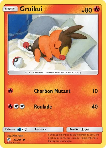 Gruikui, carte Pokémon CEC 31 — extension Éclipse Cosmique