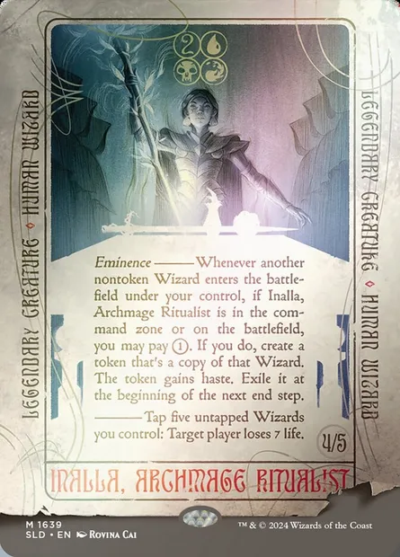 Inalla, archimage ritualiste, carte Magic SLD 1639★ — extension Secret Lair Drop