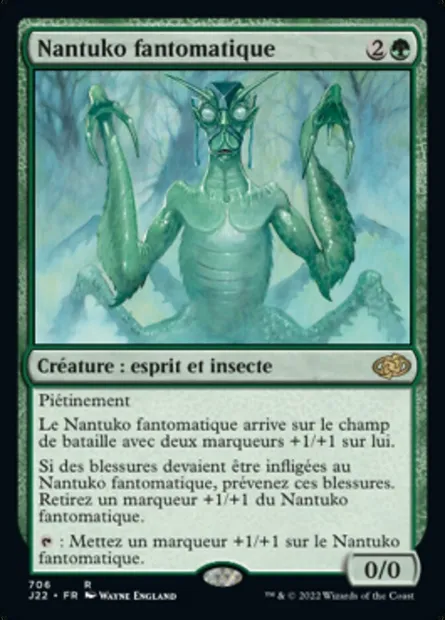 Nantuko fantomatique, carte Magic J22 706 — extension Jumpstart 2022