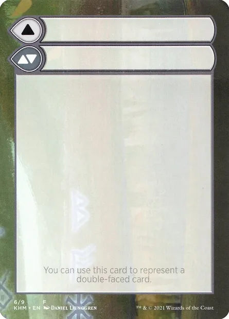 Double-Faced Substitute Card, Magic card SKHM 6 — Kaldheim Substitute Cards set