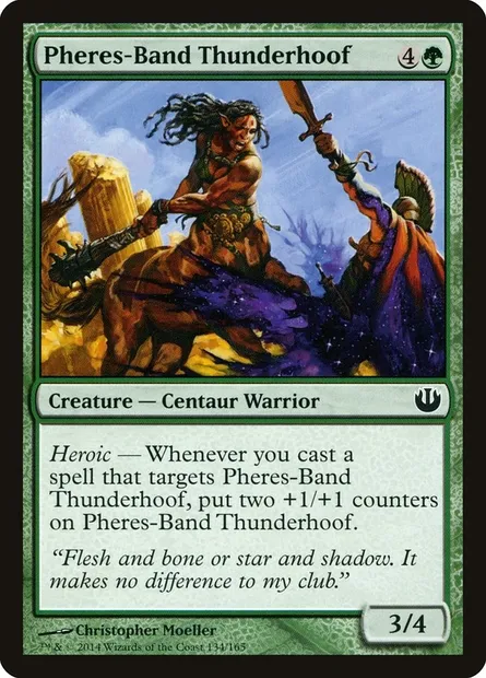 Pheres-Band Thunderhoof, Magic card JOU 134 — Journey into Nyx set