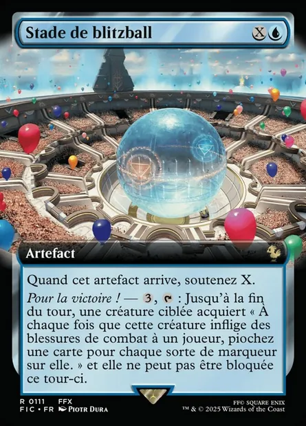 Stade de blitzball, carte Magic FIC 111 — extension Final Fantasy Commander