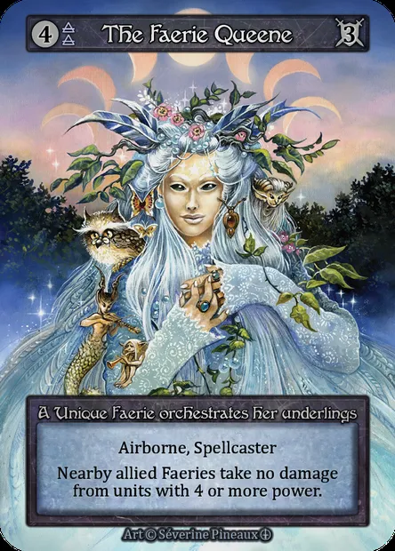 The Faerie Queene, carte Sorcery ATH 099 — extension Arthurian Legends