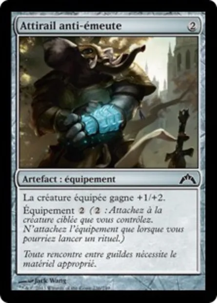 Attirail anti-émeute, carte Magic GTC 236 — extension Insurrection